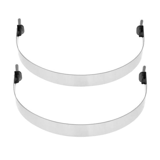 8 1/4" Stainless Steel Round Air Tank Straps - Default