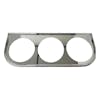 3 Hole Teltek Gauge Bracket - Chrome