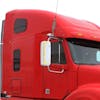 Freightliner Century Columbia Sequential LED Mirror Cover - Installed Passenger