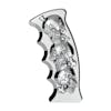Chrome Skull Pistol Grip Thread On Shift Knob - Chrome Default