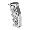 Chrome Skull Pistol Grip Thread On Shift Knob -  Chrome Tilt Right