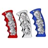 Chrome Skull Pistol Grip Thread On Shift Knob - Default