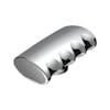 Thread-On T Grip Gearshift Knob - Chrome Right