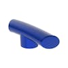 Thread-On T Grip Gearshift Knob - Indigo Blue Back Right