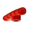 Thread-On T Grip Gearshift Knob - Candy Red Tilt Left