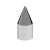 60 Pack of Chrome 15/16" Push-On Spiked Nut Covers - Front
