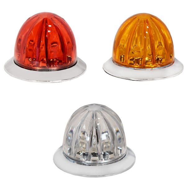  3/4" Mini Watermelon Clearance Marker Lights