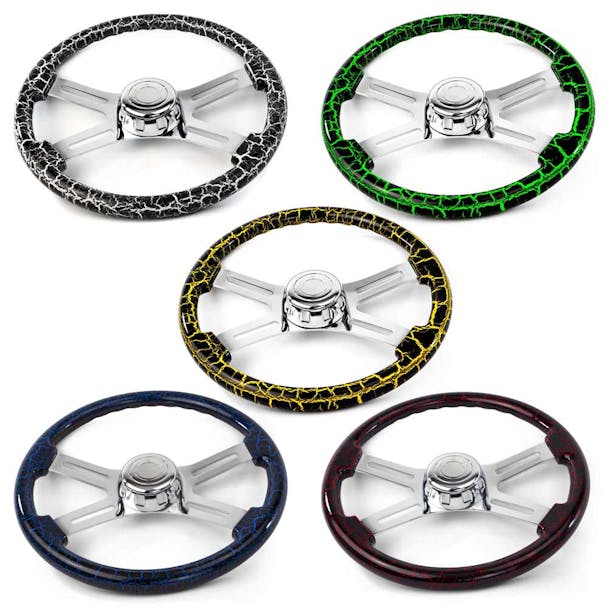 18" Lightning Design Steering Wheel - Default