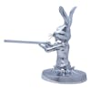 Chrome Shotgun Bunny Hood Ornament - Side