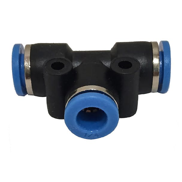 T Shape Push Connector Quick Coupler - Default