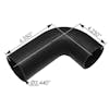 Freightliner Radiator Hose Elbow 05-29973-011 0529973011 Measurements