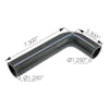 HDEP 14L Radiator Pipe 05-26333-000 0526333000 Measurements