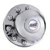 Polished Unitized Cover-Up Floater Hub Covers - Rear