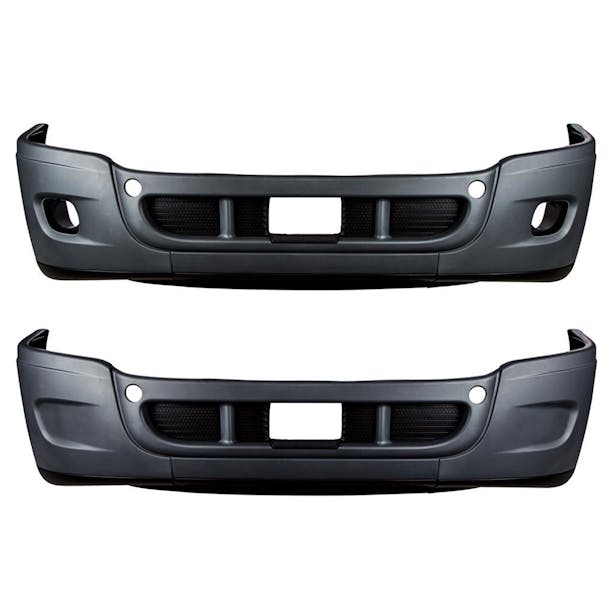 Freightliner Cascadia 3 Piece Front Bumper Set A21-28546-052 A21-28546-054 - Thumbnail
