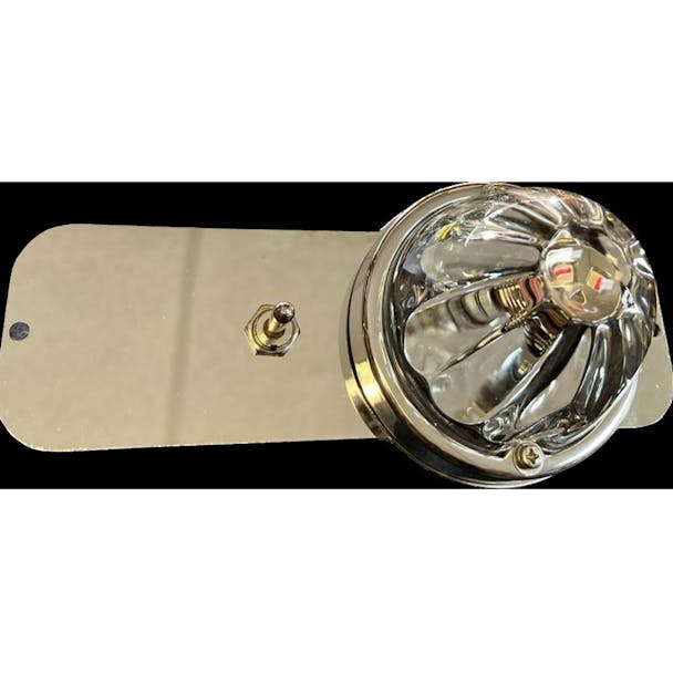Kenworth Peterbilt Above Door Light With Light Hole And Toggle Switch Hole - Thumbnail
