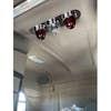 Freightliner Cascadia Oval Blind Mount Bunk Bracket 3 Watermelon Light Holes - Lights Off