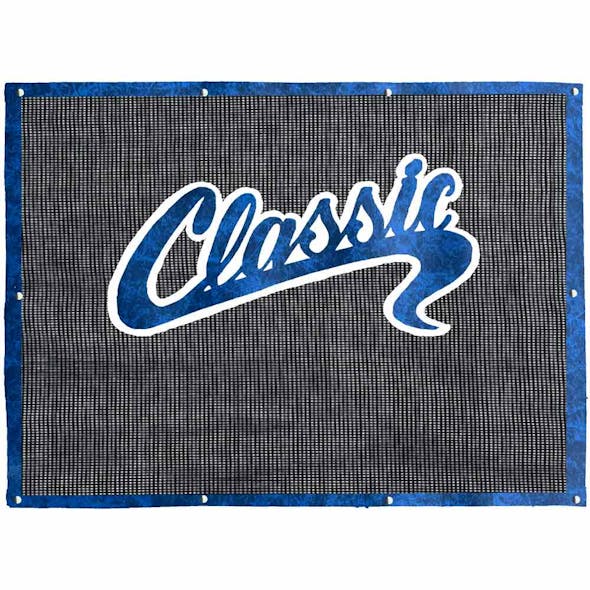 Freightliner Classic Bug Screen with Logo - blue