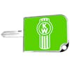 Kenworth Logo Aluminum Key Cover - Green