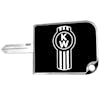 Kenworth Logo Aluminum Key Cover - Black
