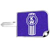 Kenworth Logo Aluminum Key Cover - Metallic Blue