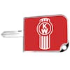 Kenworth Logo Aluminum Key Cover - Red
