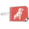 Mack Bulldog Logo Aluminum Key Cover - Red