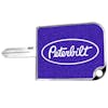 Peterbilt Aluminum Key Cover - Metallic Blue