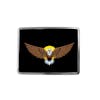 Eagle Belt Buckle - Black Rectangular