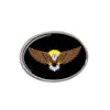 Eagle Belt Buckle - Black Oval