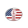 Kenworth Logo Belt Buckle - USA Oval