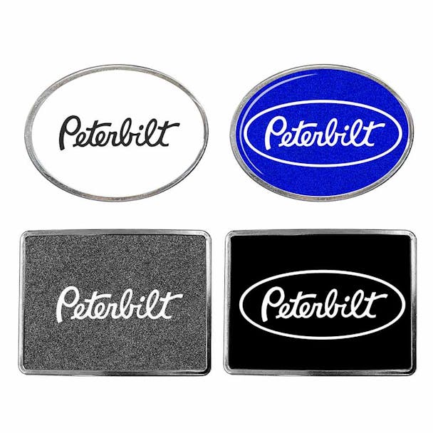Peterbilt Logo Belt Buckle - Default