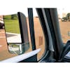 Semi-Truck Window Slide-In Arm Sun Blocker (48711) - window down int