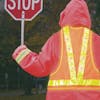 Safety Vest with Reflective Strips and 16 LED Lights (48730) - crossing guard
