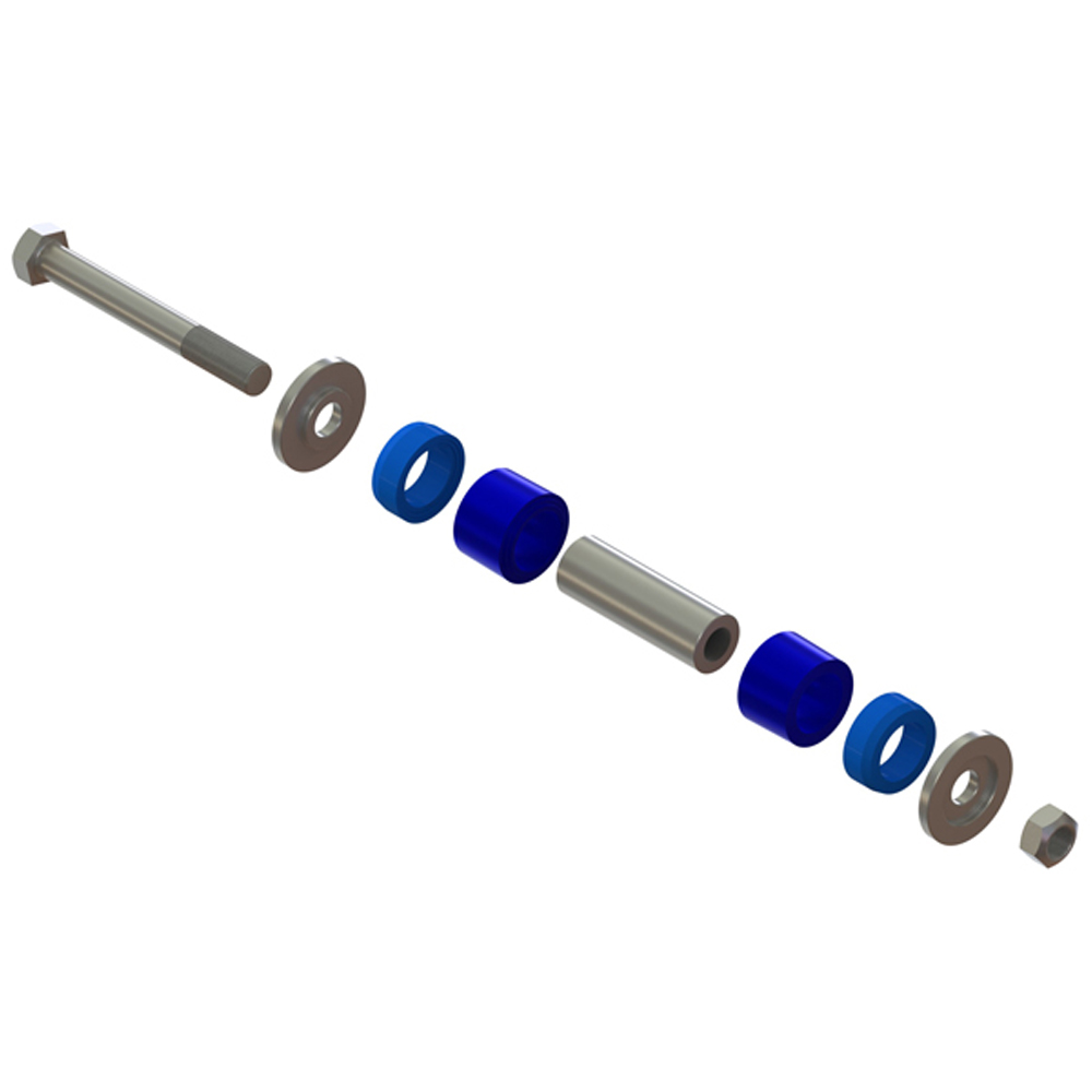 Atro Peterbilt Low Mount Air Leaf Replacement Bushing Kit 03AL02