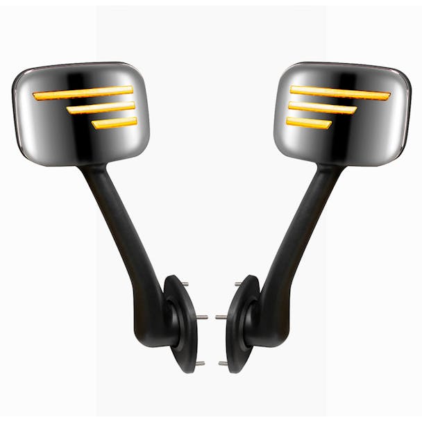 Freightliner Cascadia Sequential LED Mirror Cover - Default