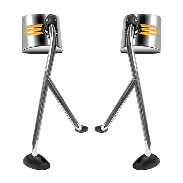 International ProStar Hood Mirror With Sequential LED Turn Signal - Default