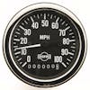 Semi 3 3/8" Electric Programmable Speedometer Gauge By ISSPRO - chrome 100