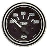 Semi Truck Electric Temperature Gauge and Sender By ISSPRO - chrome