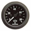 Semi Truck 2 1/16" Mechanical Oil Pressure Gauge By ISSPRO - black 80
