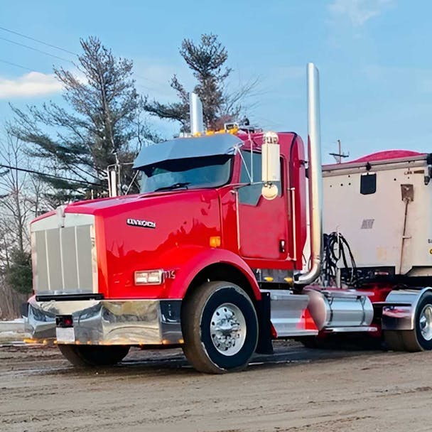 Kenworth T800 6" Lincoln Chrome Exhaust Kit