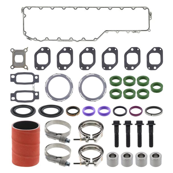 Mack MP8 & Volvo D13 Oil Cooler Gasket Kit 20850815 20841816 - Image 1