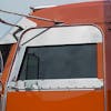 Peterbilt 1973-Newer 6.5" Stainless Steel Chop Top -  2005+ models