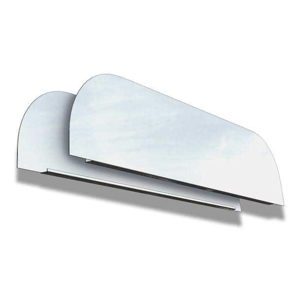 Peterbilt 1973-Newer 6.5" Stainless Steel Chop Top - default