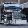 Freightliner Classic FLD 120 Logo Punch Grill Insert With 3 Grill Bars - installed