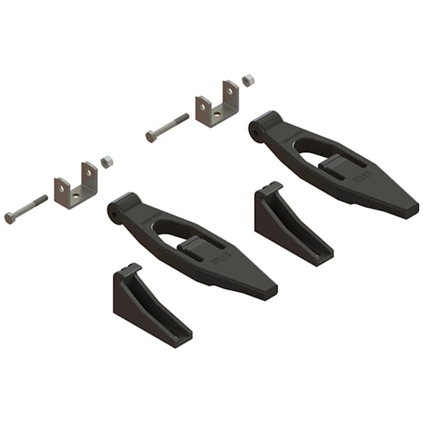 Atro Polyurethane Hood Latch Kit 23-13857 63011055 L56-0001 (100629) - default