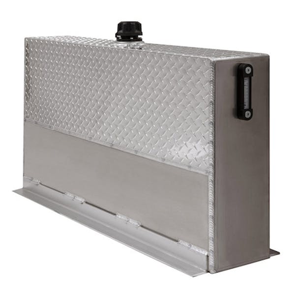 Upright 35 Gallon Fully Baffled Aluminum Hydraulic Reservoir - default