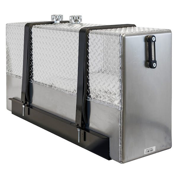 Upright 70 Gallon Fully Baffled Aluminum Hydraulic Reservoir - tank