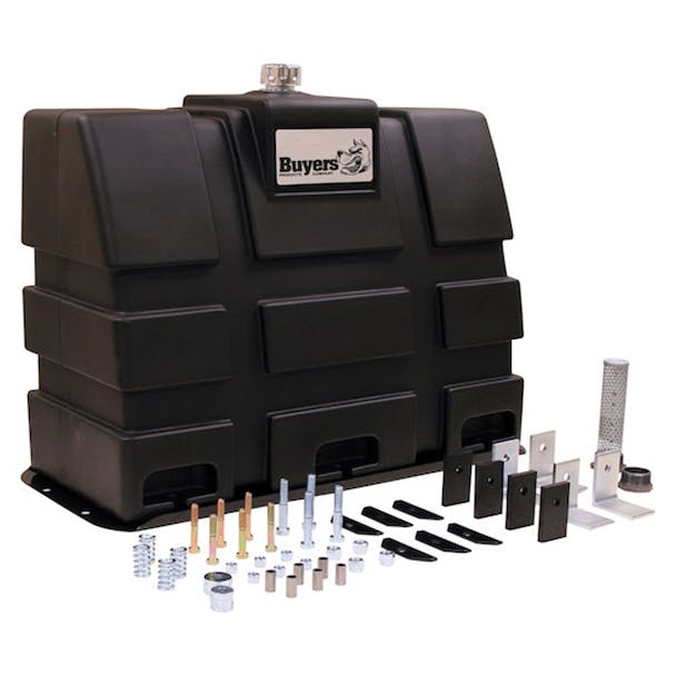 Upright Heavy Duty 55 Gallon Polymer Hydraulic Tank Reservoir (100657) - tank