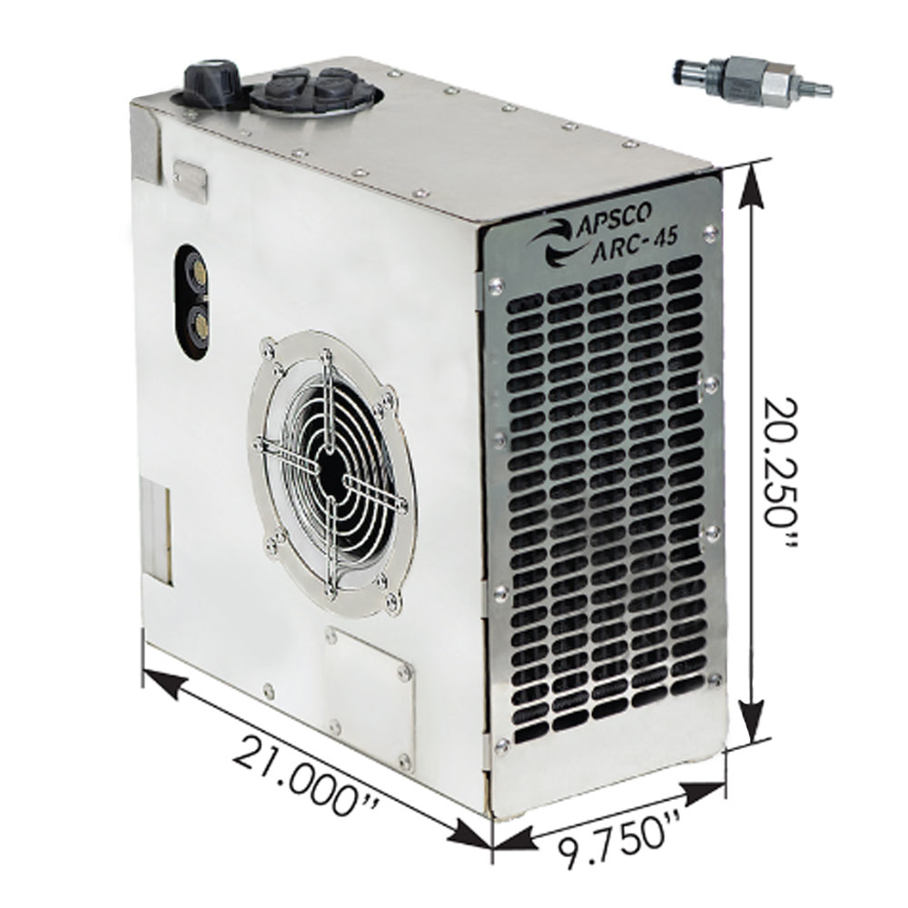 Apsco Hydraulic Tank Reservoir Cooler System - Raney's Truck Parts