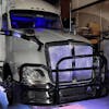 Kenworth T680 Grill Accent RGB LED Light Kit with Remote - light blue